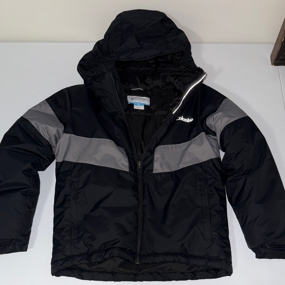 Kids small Black Columbia winter coat